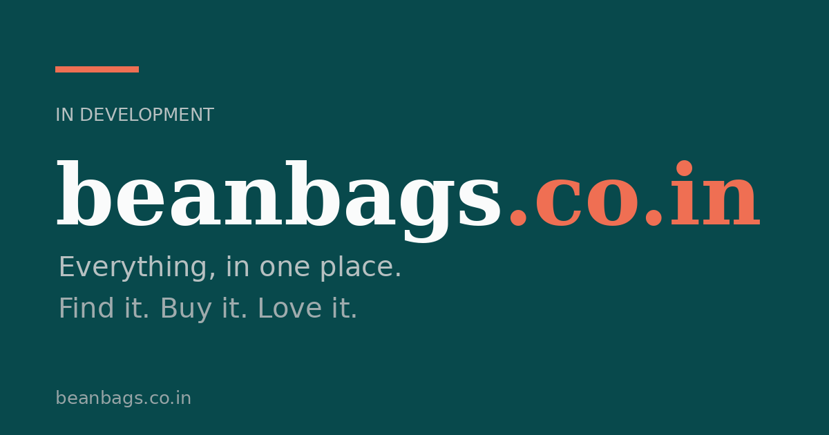 Link preview image for beanbags.co.in